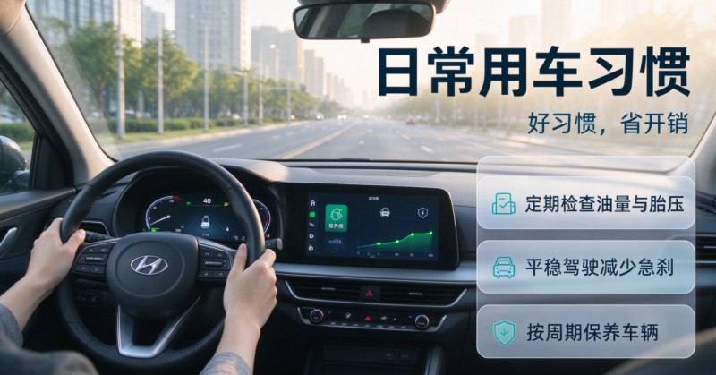 不过户车日常用车习惯