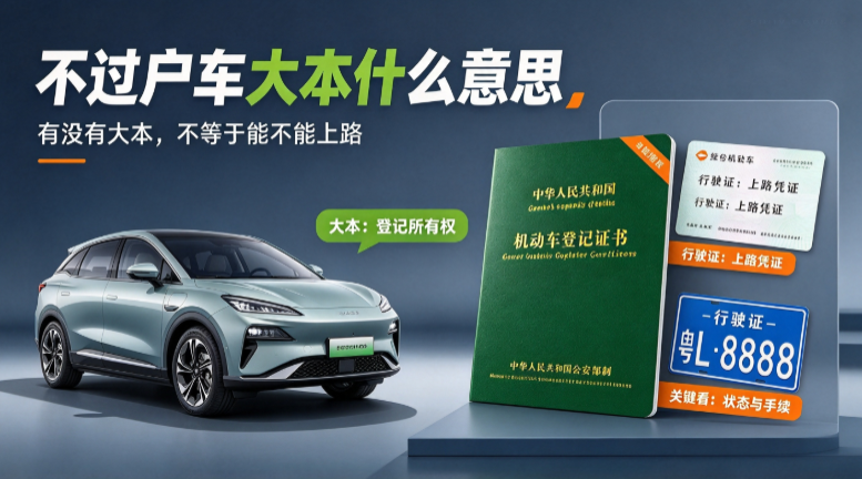 不过户车大本什么意思 不过户车大本什么意思