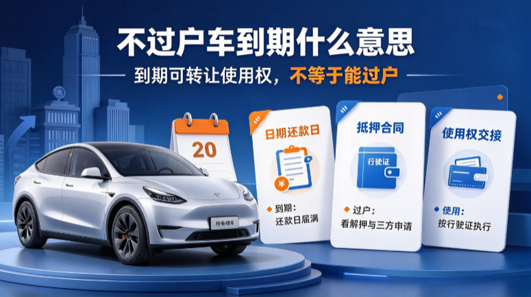 不过户车到期什么意思 不过户车到期什么意思