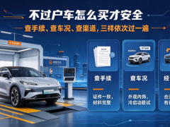 不过户车怎么买才安全？选购不过户车要点