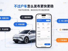 不过户车出售软件怎么用？用专业平台发布车源