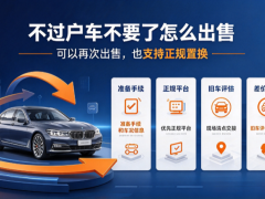 不过户车不要了怎么出售？不过户车支持置换吗
