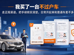 我买了一台不过户车，说说不过户车购买亲身经历