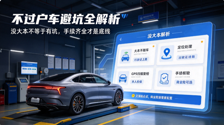 不过户车选购避坑 不过户车选购避坑